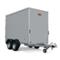 Trailer - Box 2 axes - 4m cargo area