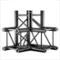 Truss Square - black - 3 way corner