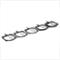 Diopter Split Field - 4 x 5,65" - Lindsey Optics Set 1/4 - 3