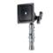 Flatscreen holder with ball head and 28mm stud