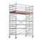 scaffold w. wheels 10.5'