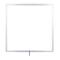 Empty frame - 120x120 / 4'x4' - aluminium w/ wood